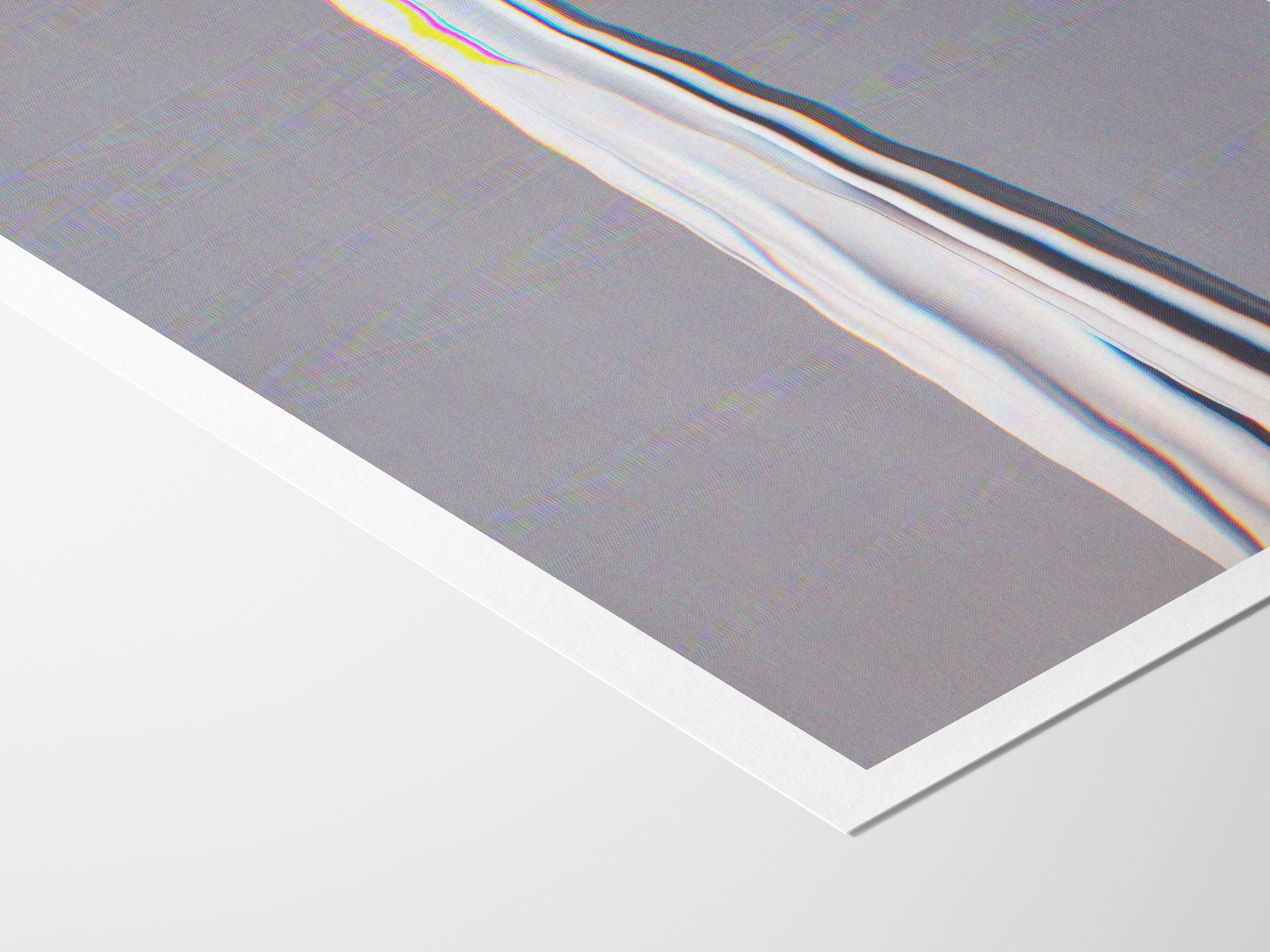 Surreal Altered Fashion Portrait Wall Art - Unique Futuristic Aesthetic Decor for Home or Office | Untitled (8) Giclée Print