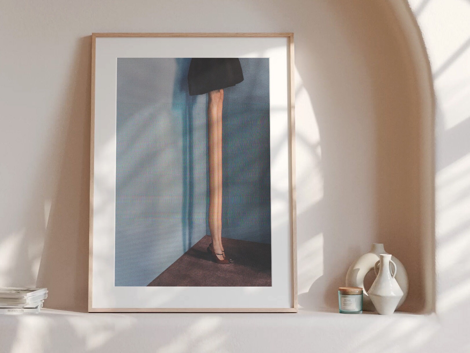 Surreal Altered Fashion Photography - Unique Abstract Wall Art for Modern Home Decor | Untitled (18) Giclée Print