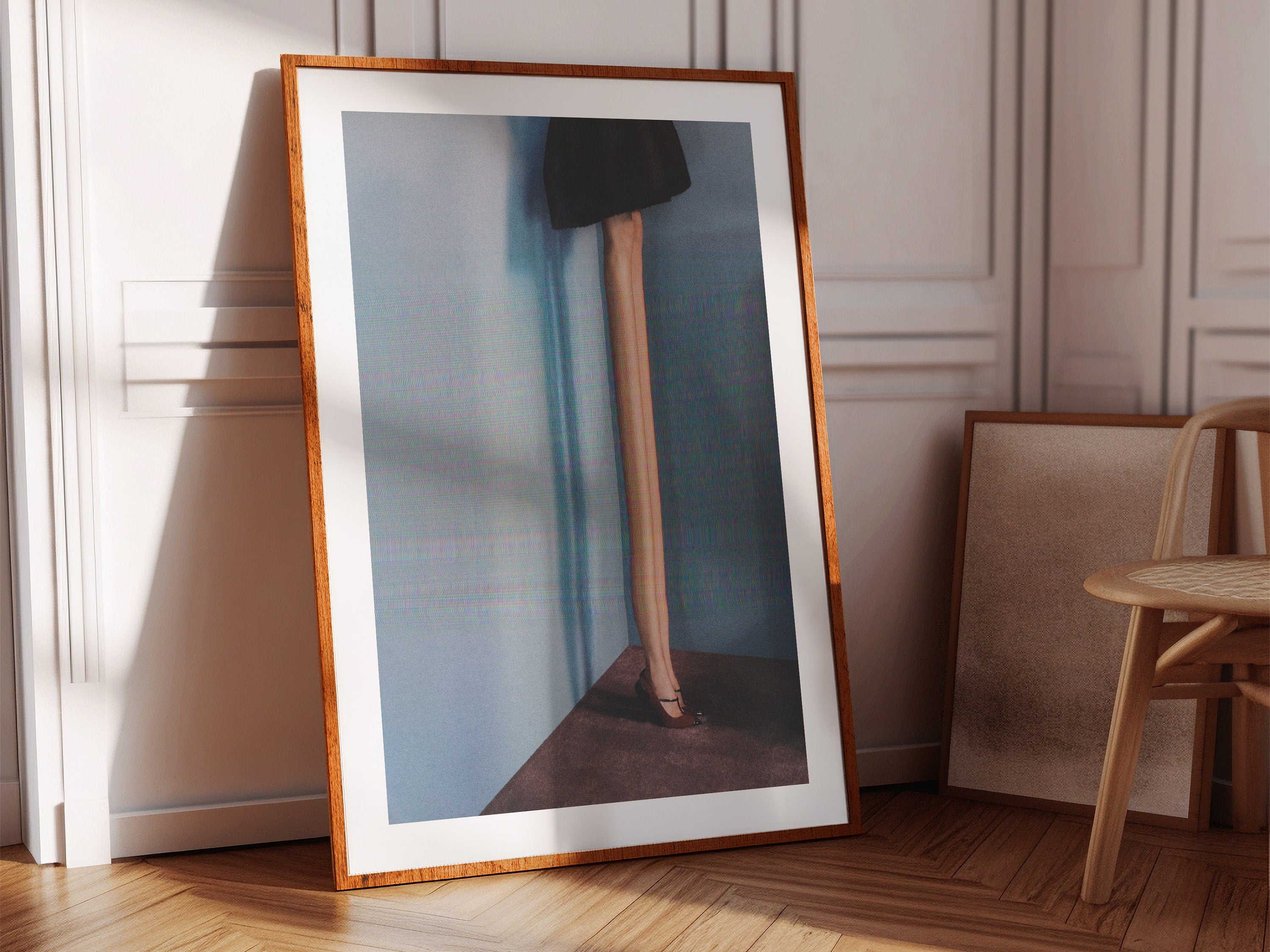 Surreal Altered Fashion Photography - Unique Abstract Wall Art for Modern Home Decor | Untitled (18) Giclée Print