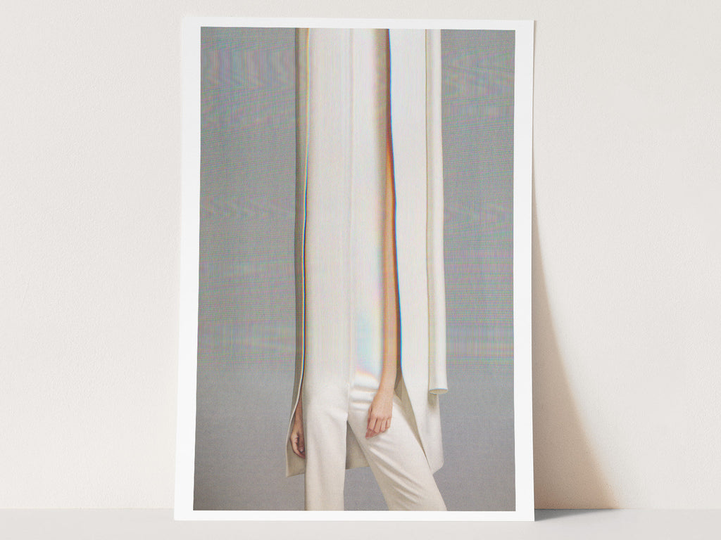 Surreal Minimalist Altered Fashion Portrait - Unique Modern Wall Art for Contemporary Home Decor | Untitled (22) Giclée Print