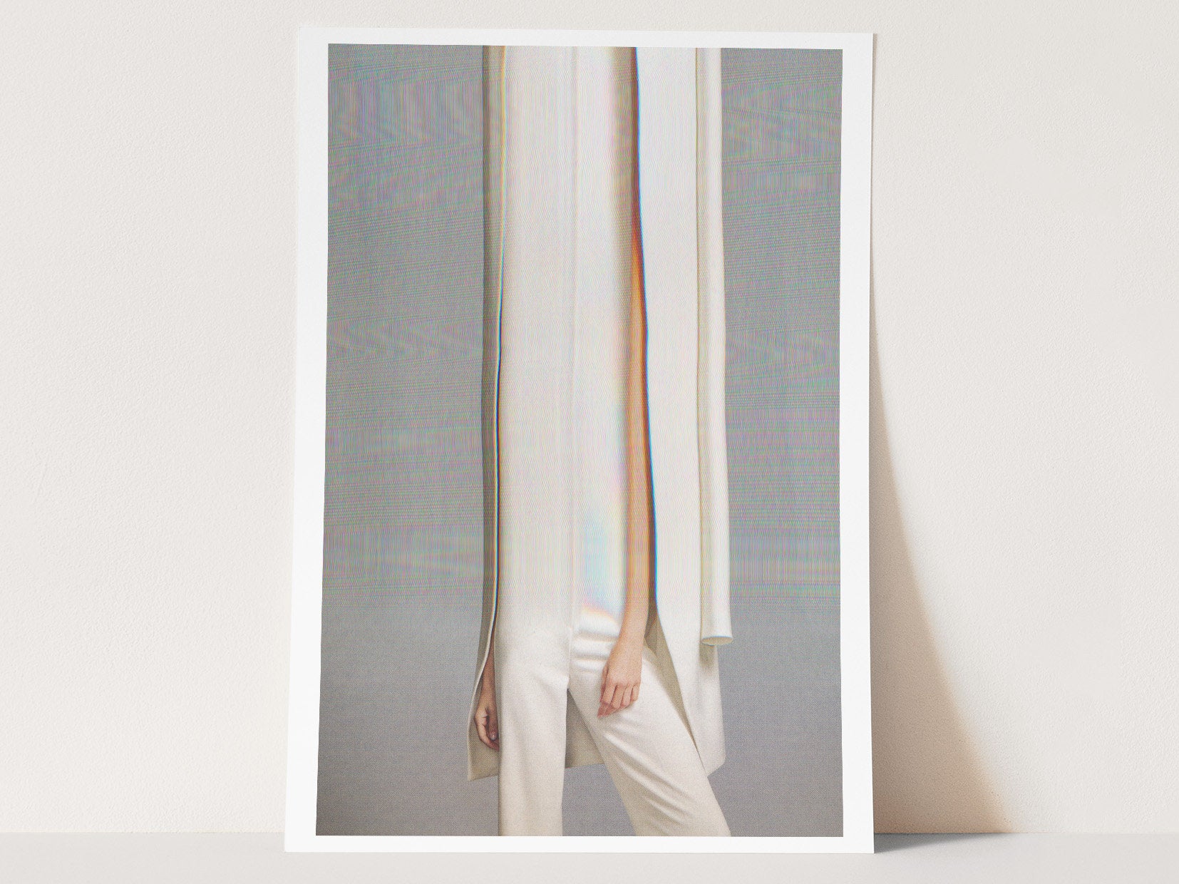 Surreal Minimalist Altered Fashion Portrait - Unique Modern Wall Art for Contemporary Home Decor | Untitled (22) Giclée Print