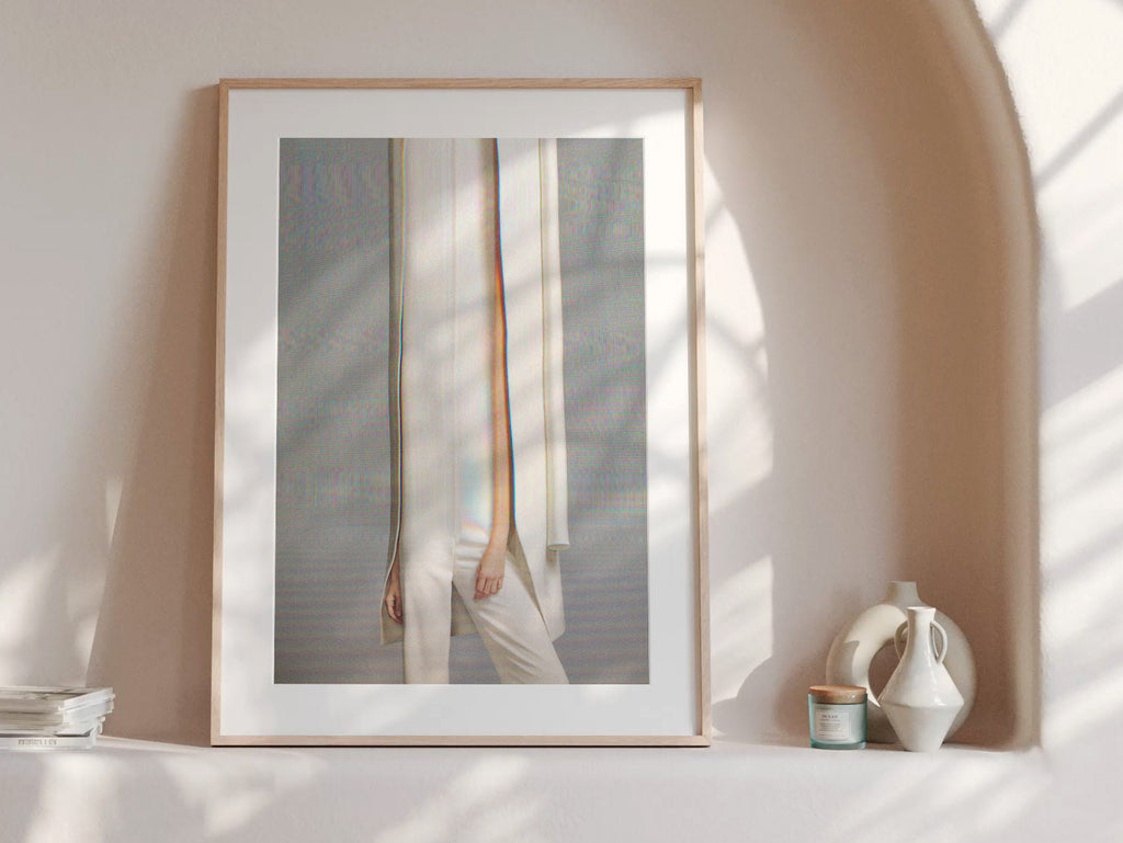 Surreal Minimalist Altered Fashion Portrait - Unique Modern Wall Art for Contemporary Home Decor | Untitled (22) Giclée Print