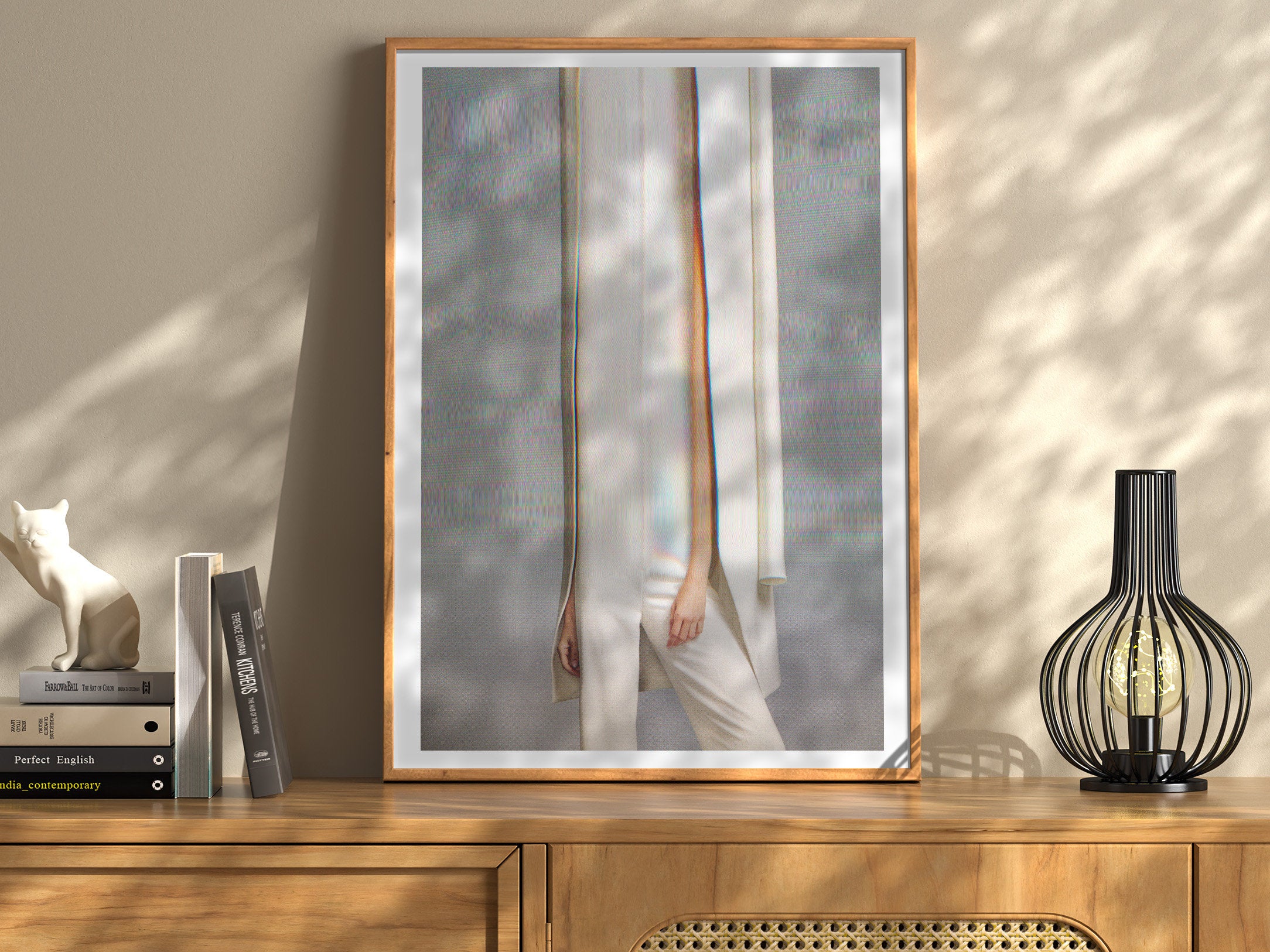 Surreal Minimalist Altered Fashion Portrait - Unique Modern Wall Art for Contemporary Home Decor | Untitled (22) Giclée Print