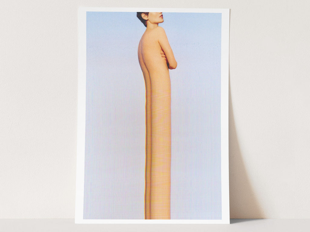 Surreal Altered Figure Art Print - Unique Abstract Wall Decor for Contemporary Home and Office Spaces | Untitled (44) Giclée Print