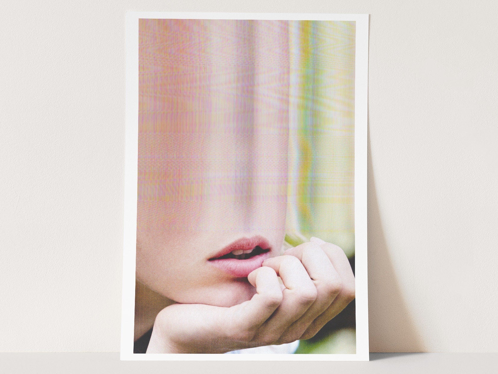 Surrealist Altered Portrait Photo Wall Art - | Untitled (46) Giclée Print