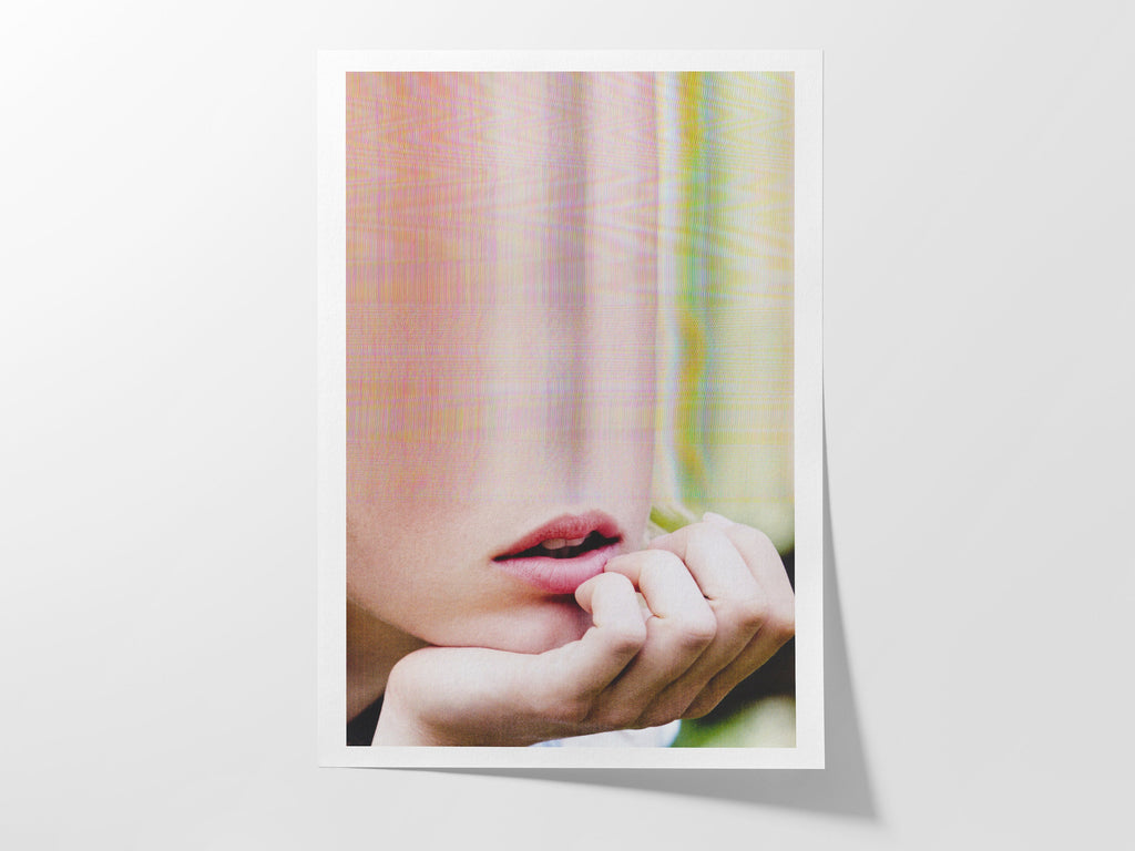 Surrealist Altered Portrait Photo Wall Art - | Untitled (46) Giclée Print