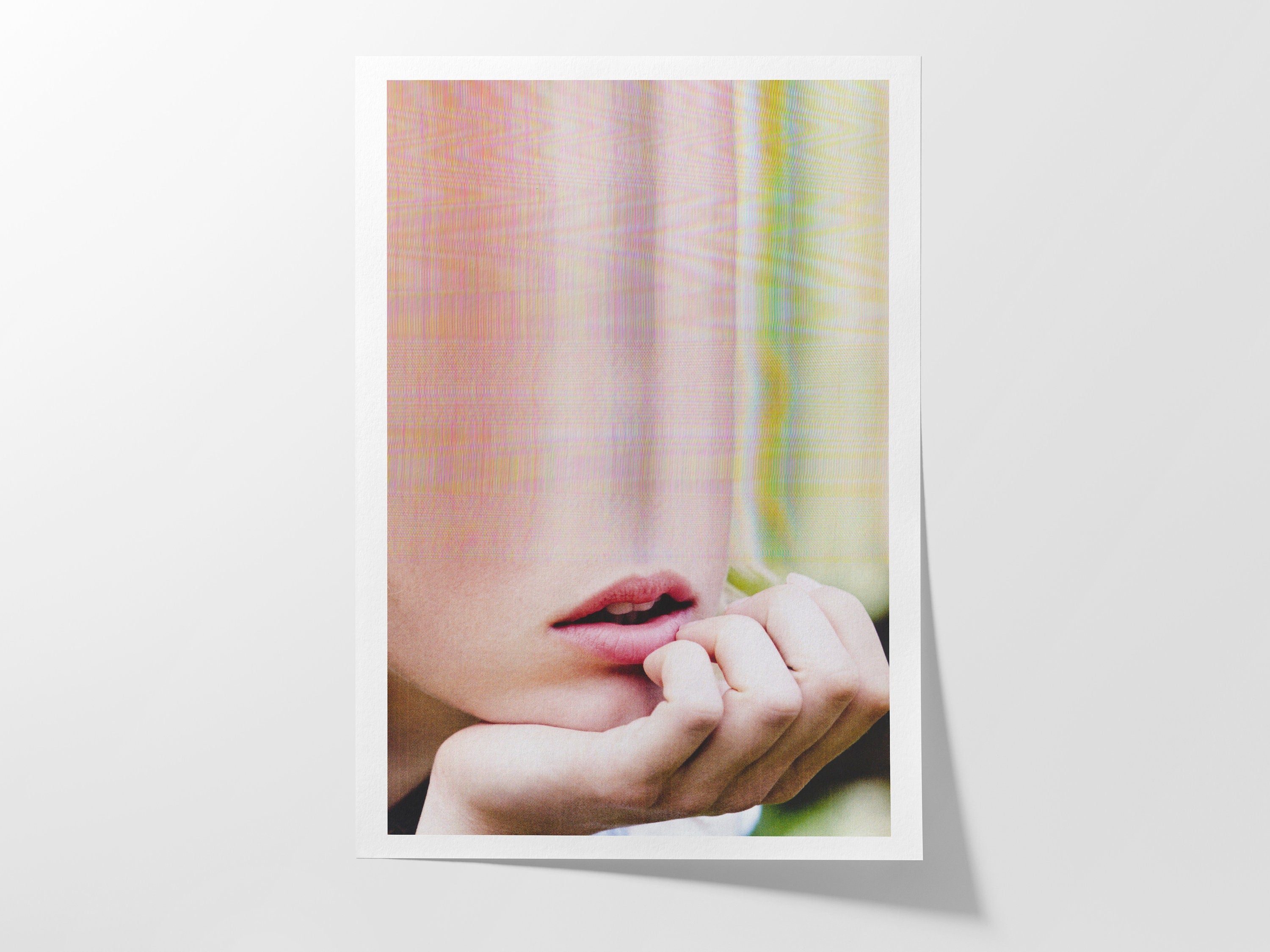 Surrealist Altered Portrait Photo Wall Art - | Untitled (46) Giclée Print