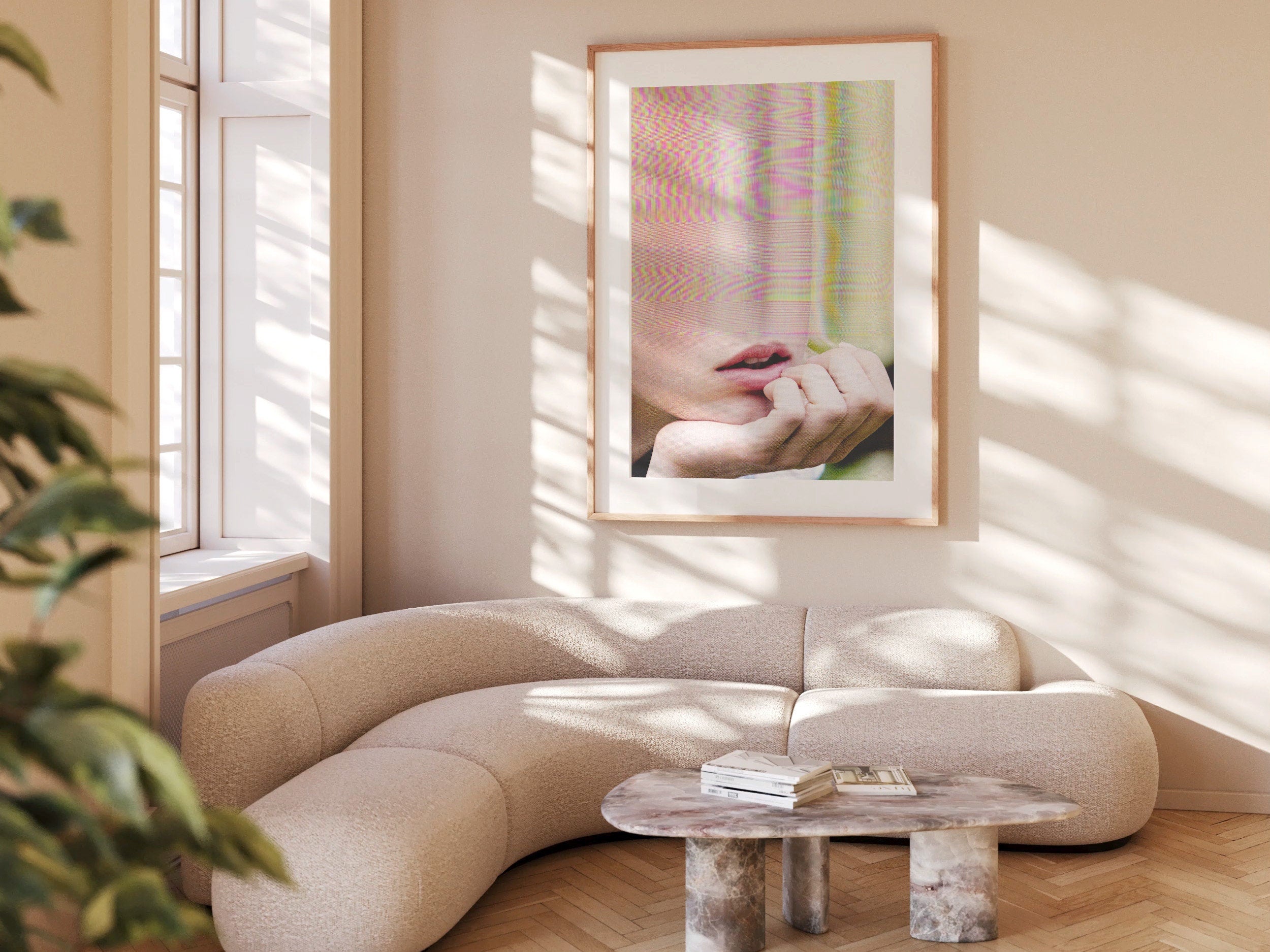 Surrealist Altered Portrait Photo Wall Art - | Untitled (46) Giclée Print