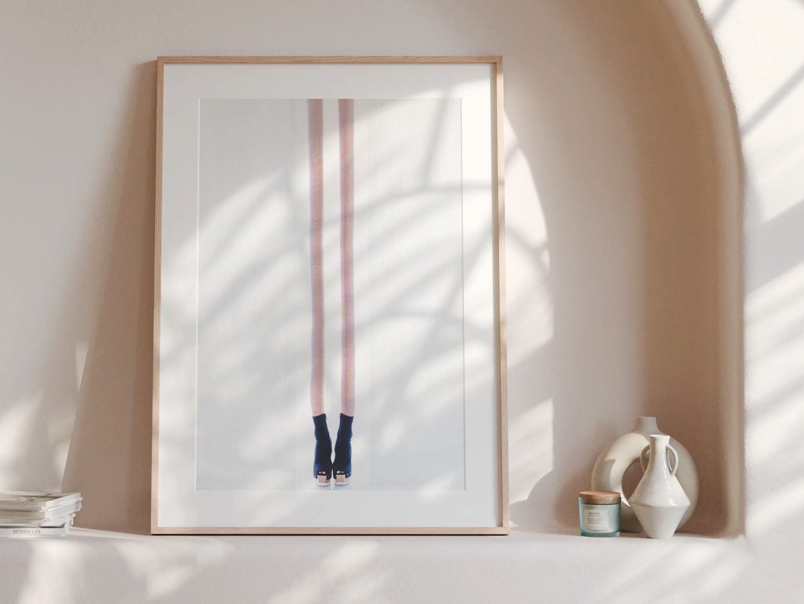 Surreal Altered Fashion Photography Print - Unique Minimalist Wall Art for Contemporary Home Decor | Untitled (53) Giclée Print