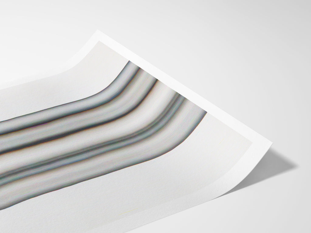 Surreal Black and White Altered Legs Art Print - Unique Feminine Glitch Decor for Home or Office | Untitled (54) Giclée Print