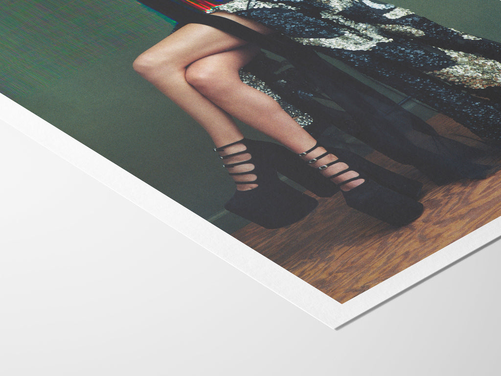 Surreal Altered Fashion Photography Wall Art - Colorful Abstract Elegance for Contemporary Home Decor | Untitled (66) Giclée Print