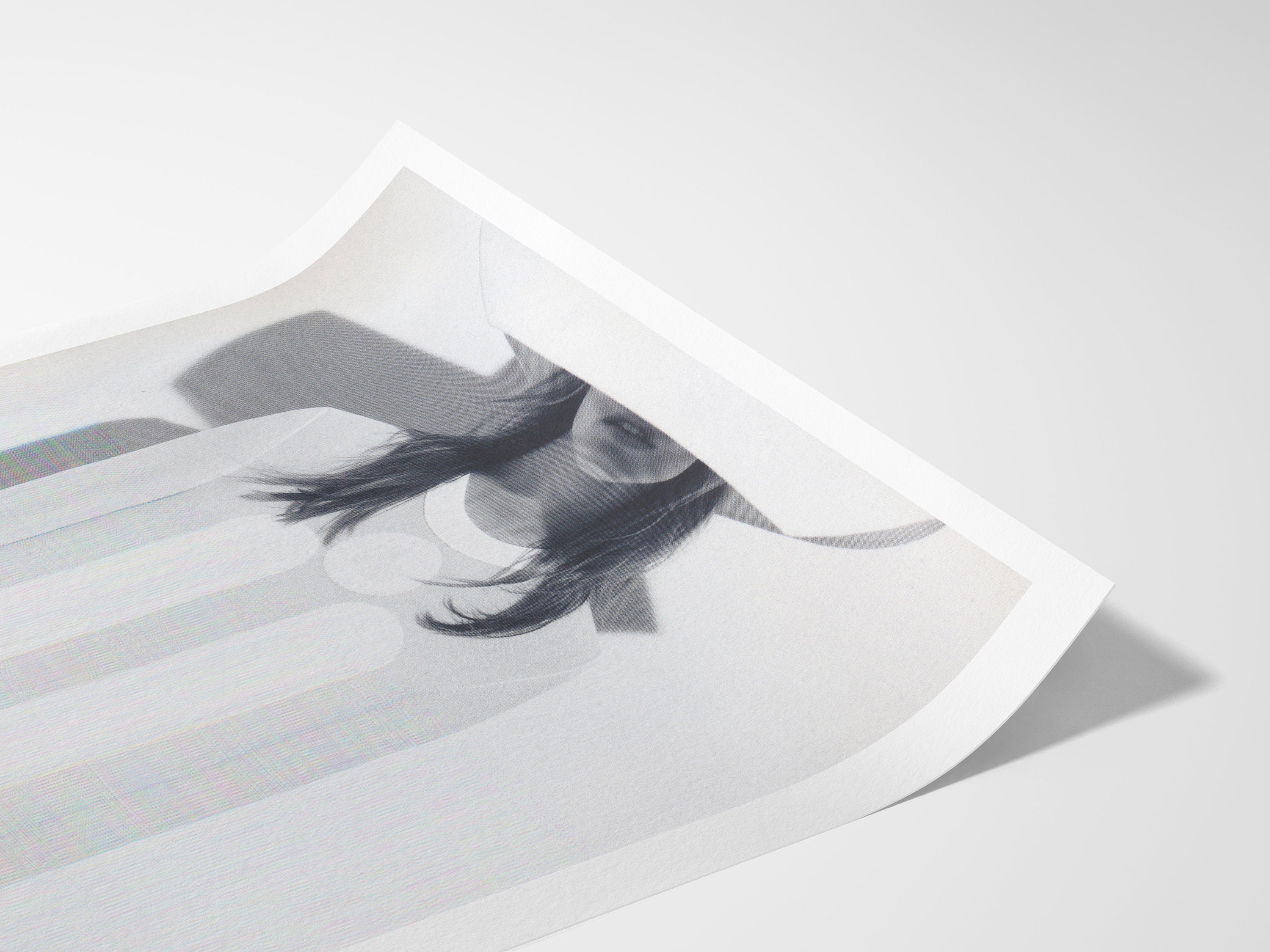 Ethereal Minimalist Portrait Art Print - Surreal Fashion Wall Decor for Contemporary Home, Office, Living Spac | Untitled (74) Giclée Print