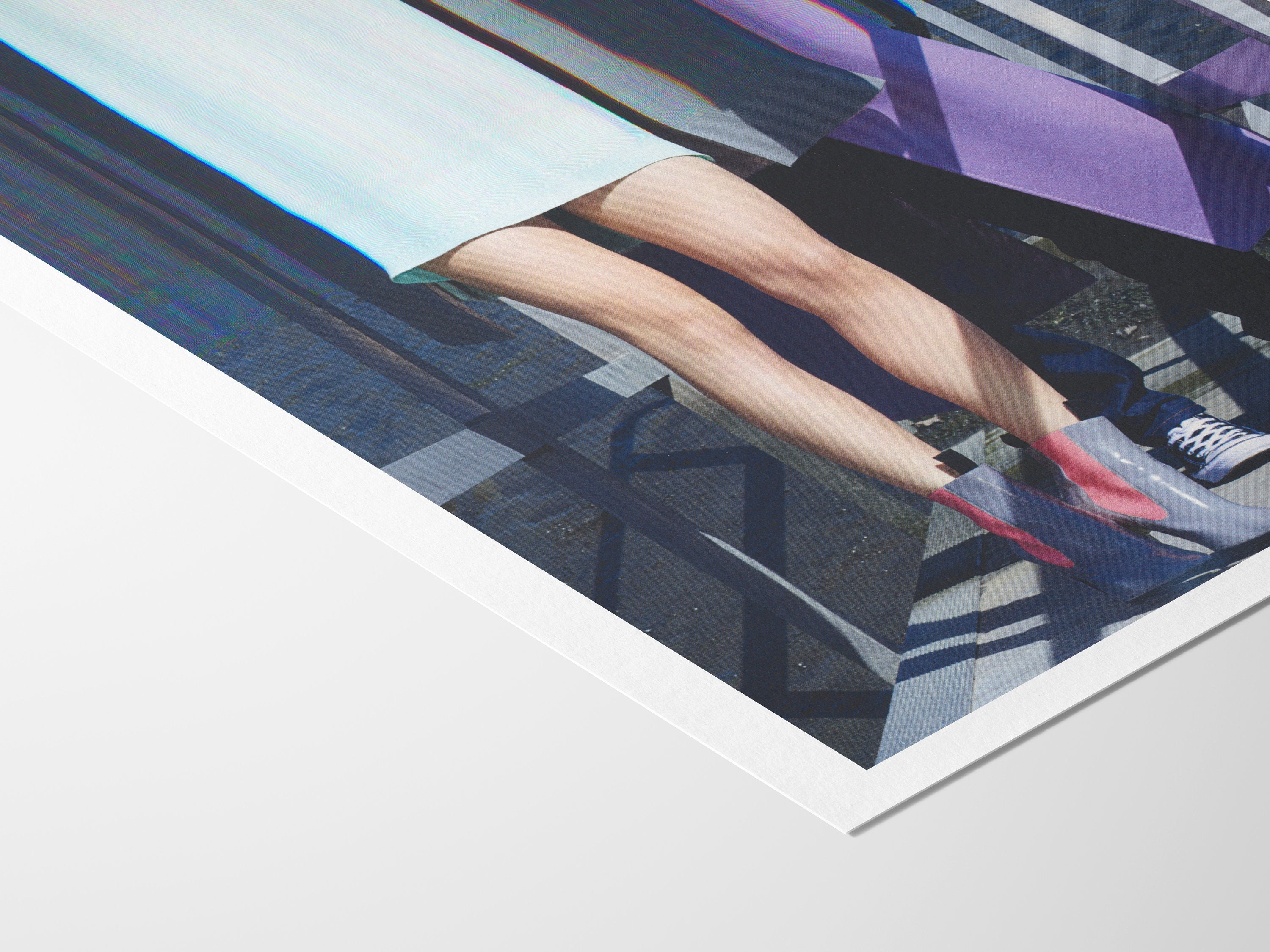 Surreal Fashion Fusion Wall Art - Bold Altered Photo of Contemporary Style for Modern Home Decor | Untitled (79) Giclée Print