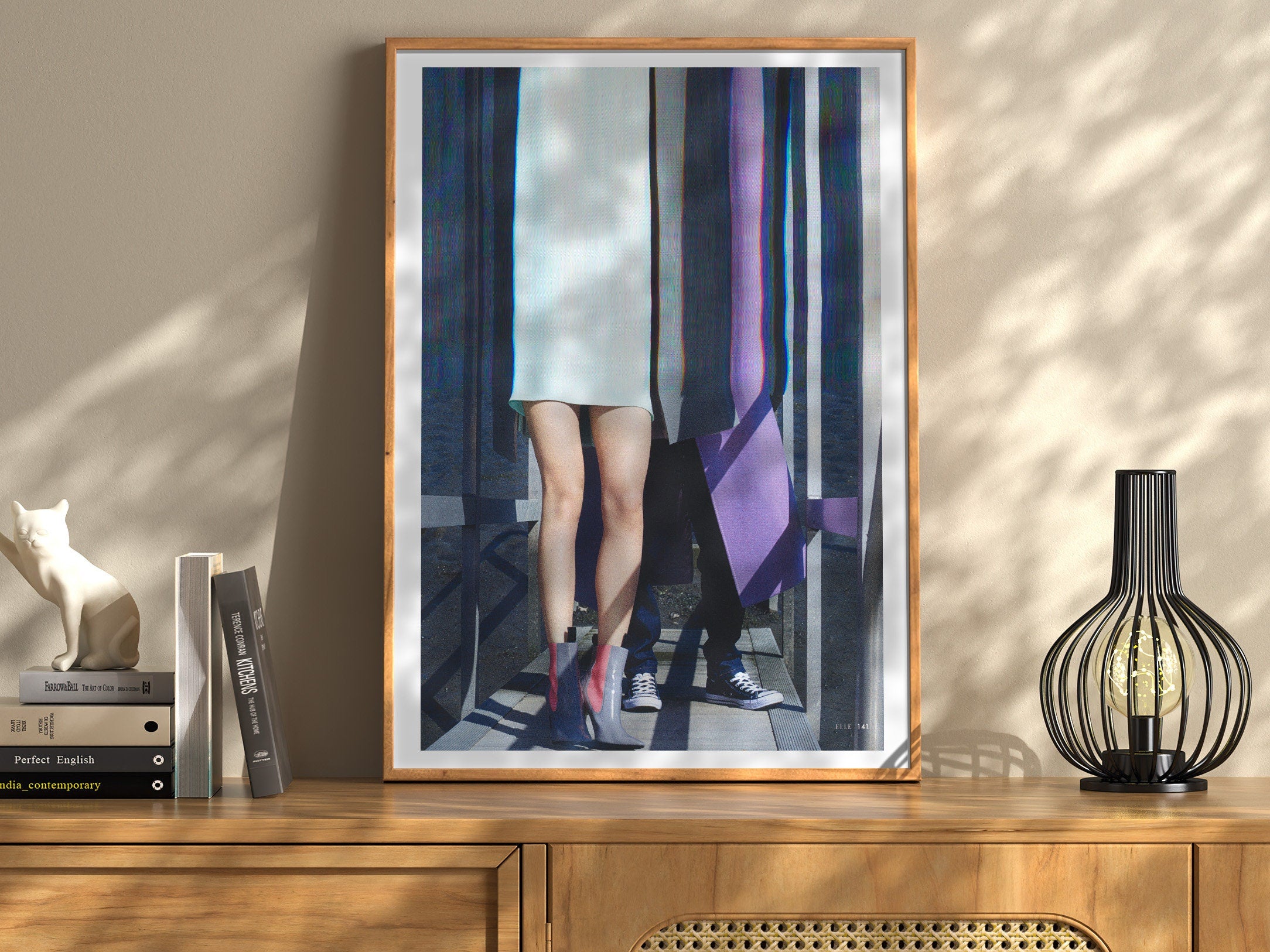 Surreal Fashion Fusion Wall Art - Bold Altered Photo of Contemporary Style for Modern Home Decor | Untitled (79) Giclée Print