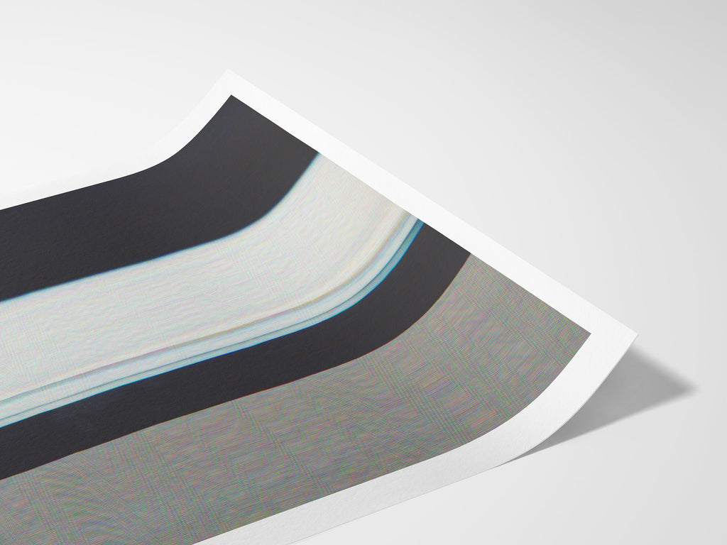 Woman in Blue Jeans Altered Photo Portrait Wall Art - Psychedelic Digital Wall Art for Home Decor | Untitled (86) Giclée Print