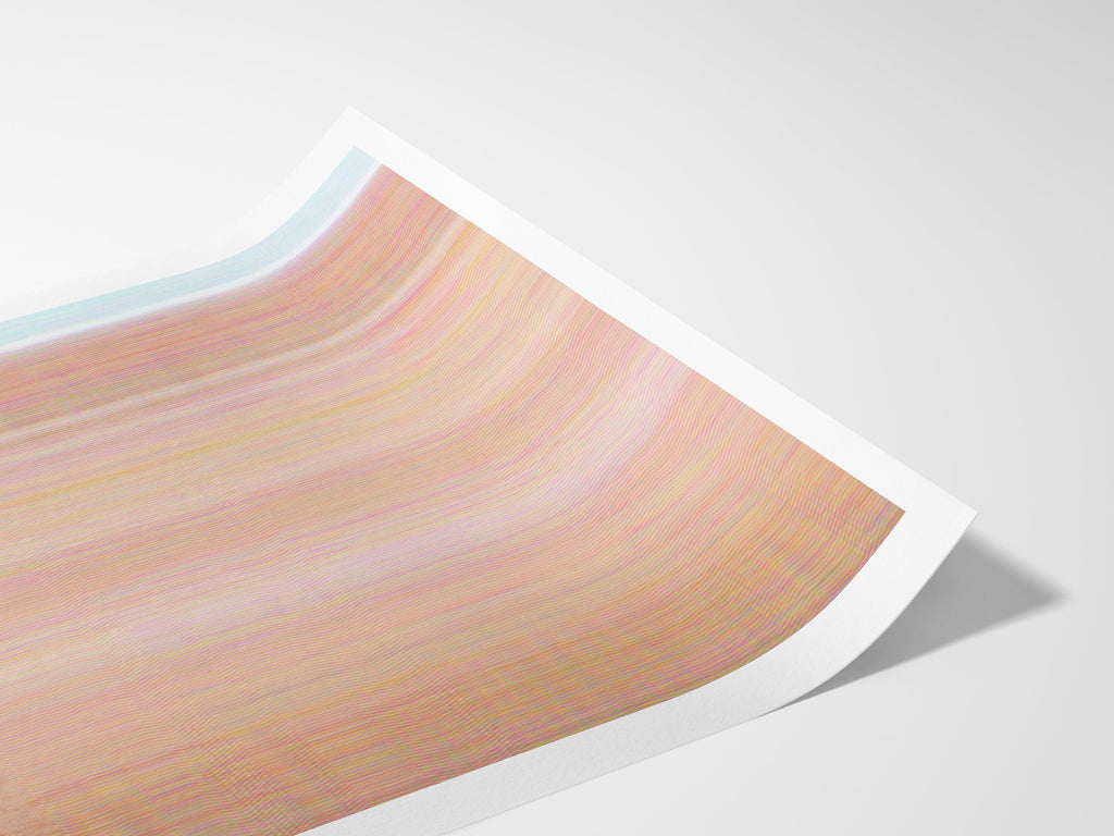 Smiling Woman Altered Portrait Photo - Cute Contemporary Wall Art for Home, Office, Living Room, Bedroom | Untitled (87) Giclée Print