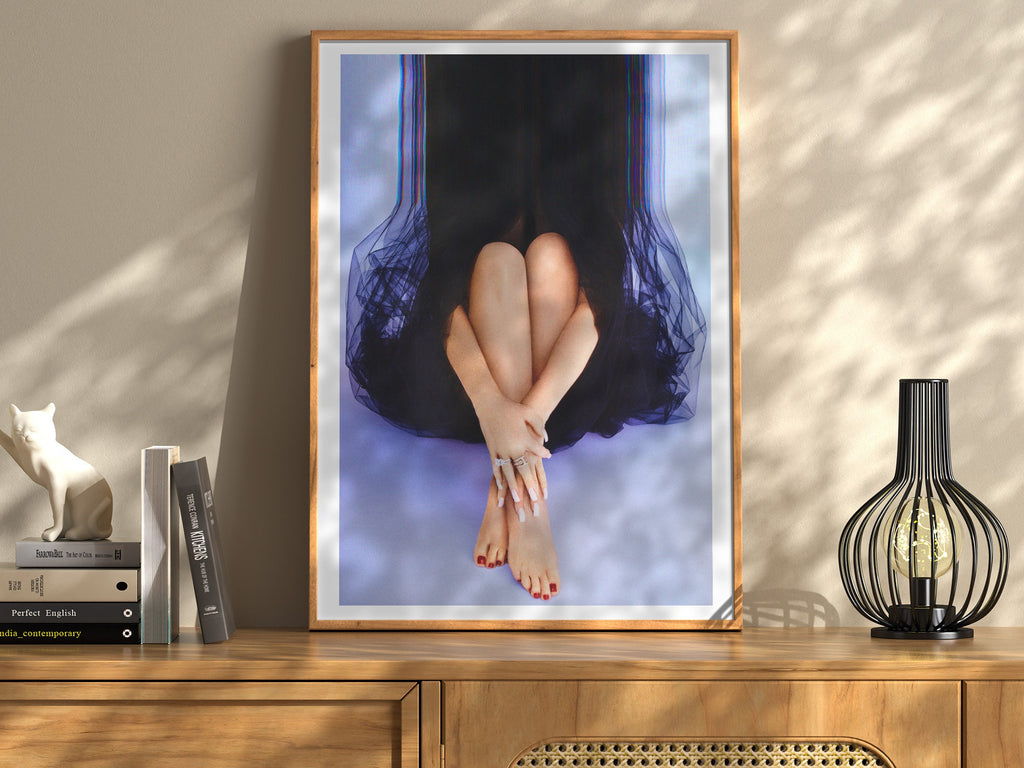 Ethereal Fashion Photography Print - Modern Feminine Wall Art for Living Room, Bedroom, or Office Decor | Untitled (91) Giclée Print