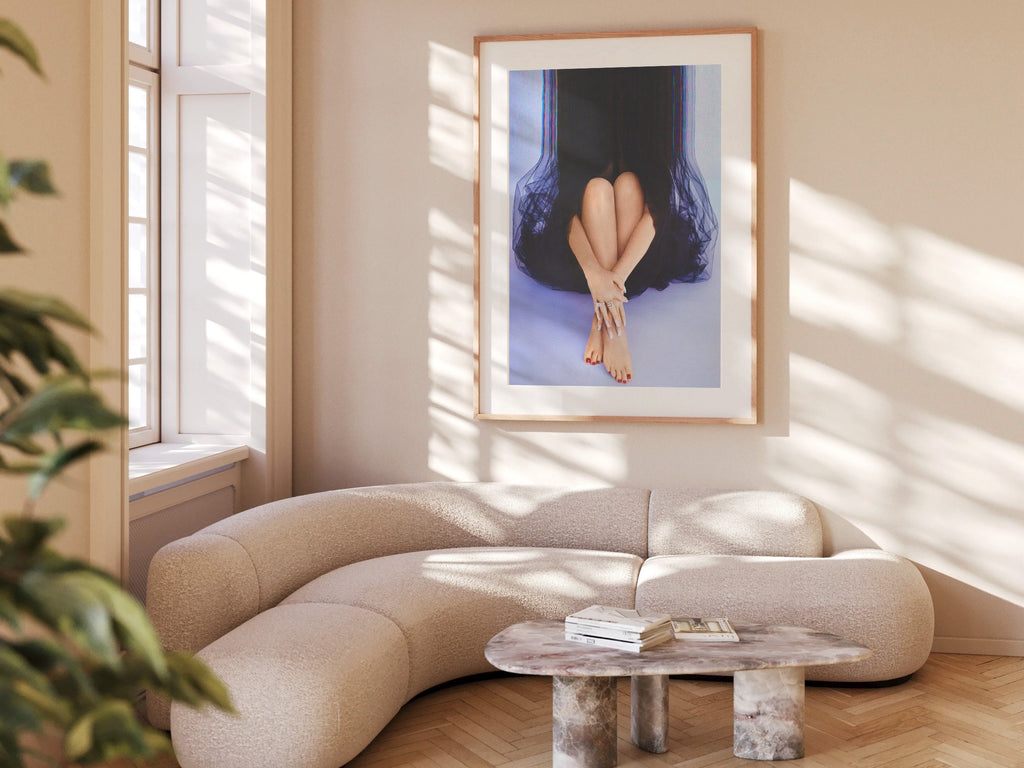 Ethereal Fashion Photography Print - Modern Feminine Wall Art for Living Room, Bedroom, or Office Decor | Untitled (91) Giclée Print