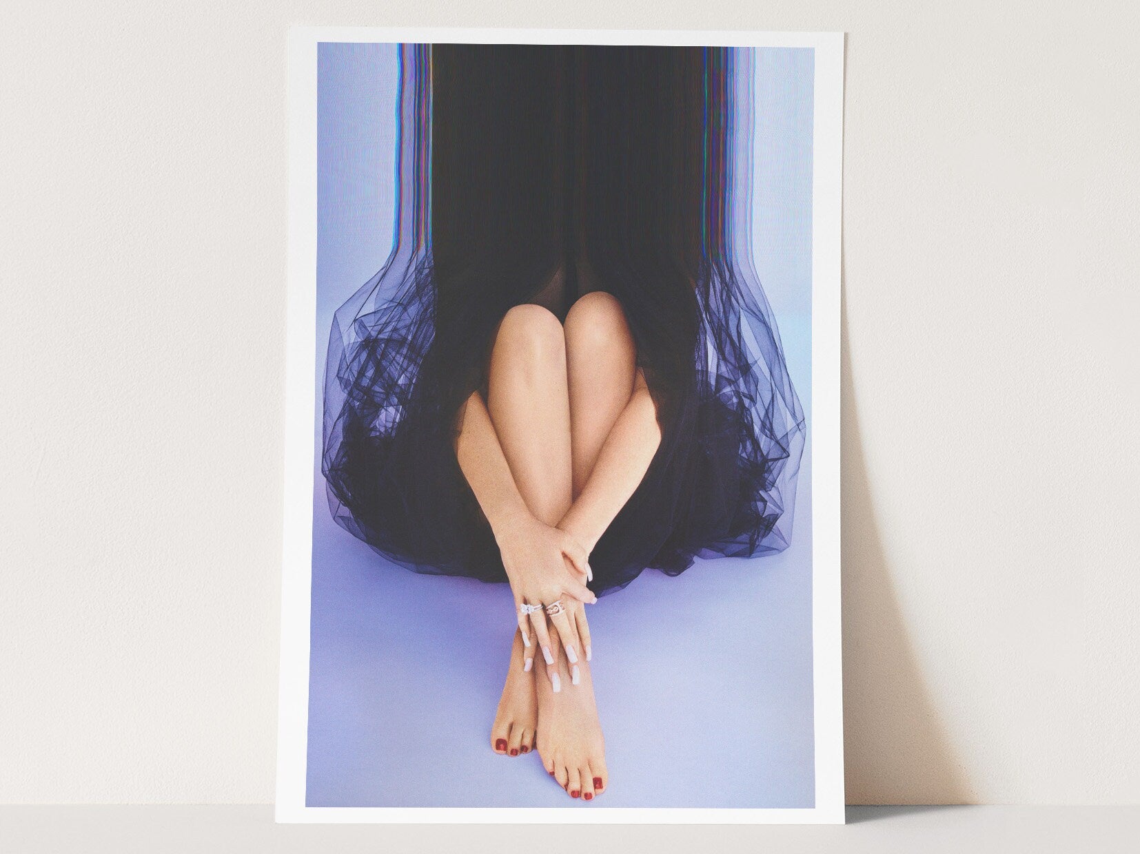 Ethereal Fashion Photography Print - Modern Feminine Wall Art for Living Room, Bedroom, or Office Decor | Untitled (91) Giclée Print