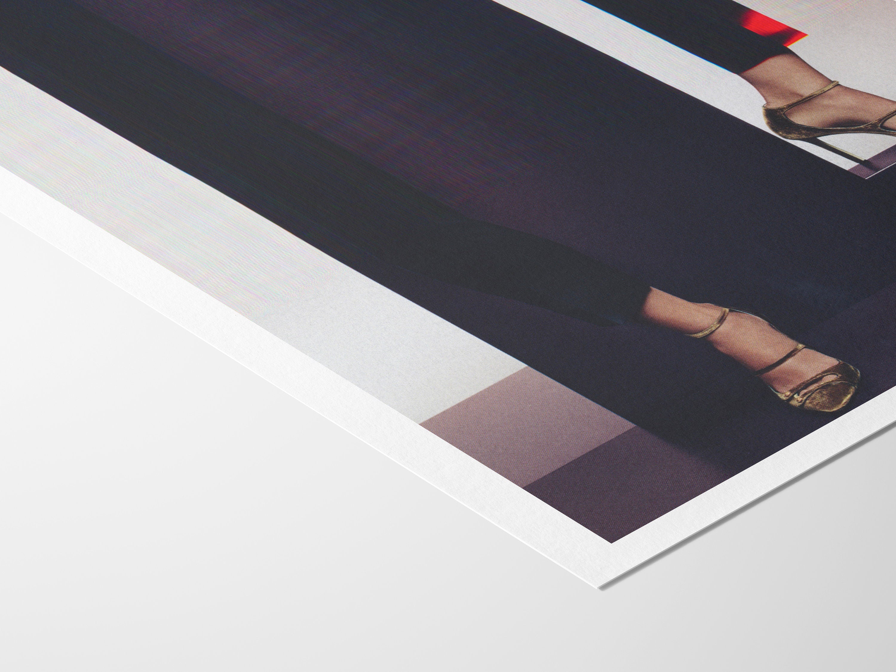 Elegant Altered Fashion Photo Art - Surrealist High Heels Wall Decor for Contemporary Home Spaces | Untitled (96) Giclée Print