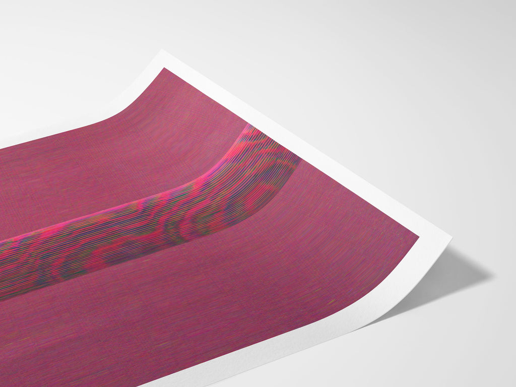 Surrealist Altered Fashion Portrait Artwork - Colorful Modern Wall Decor for Home, Office, or Bedroom | Untitled (104) Giclée Print