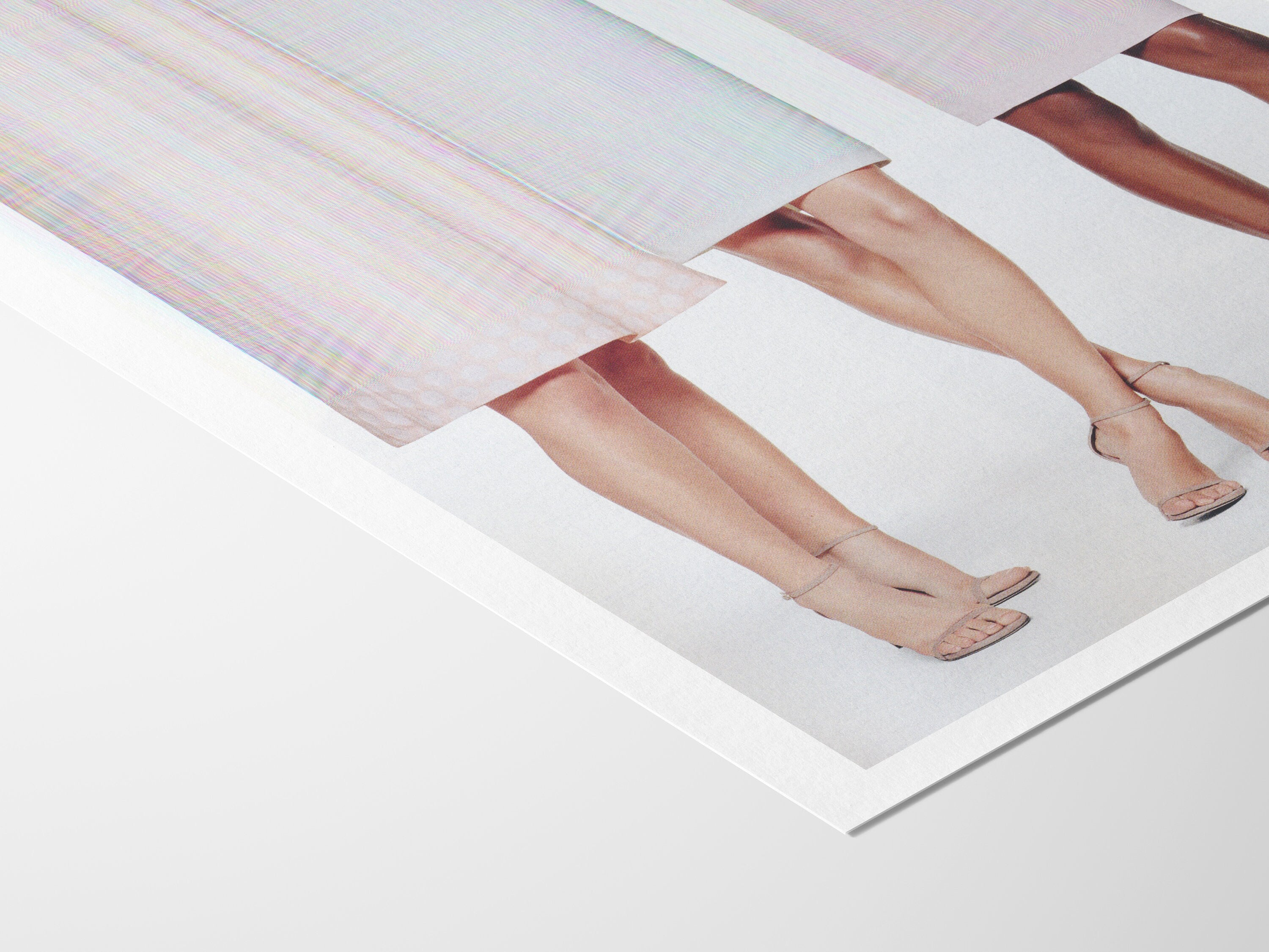 Chic Altered Fashion Photograph - Elegant Minimalist Wall Art for Contemporary Home Decor | Untitled (110) Giclée Print