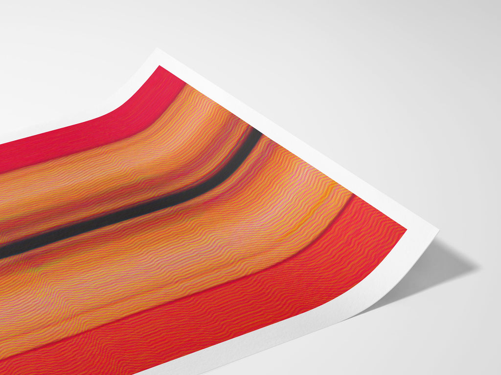 Vibrant Abstract Altered Body Portrait - Colorful Surreal Wall Art for Contemporary Home Decor | Untitled (118) Giclée Print