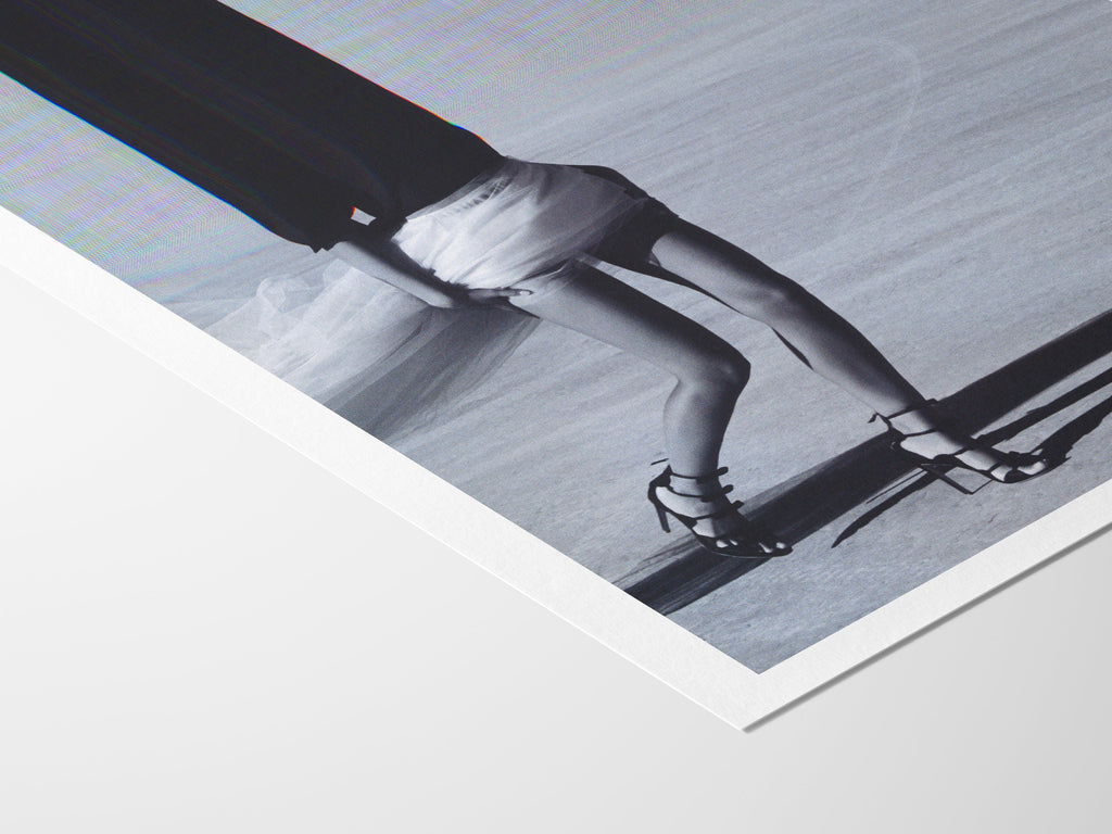 Surreal Altered Fashion Photography Wall Art - Unique Black and White Decor for Modern Home Spaces | Untitled (124) Giclée Print