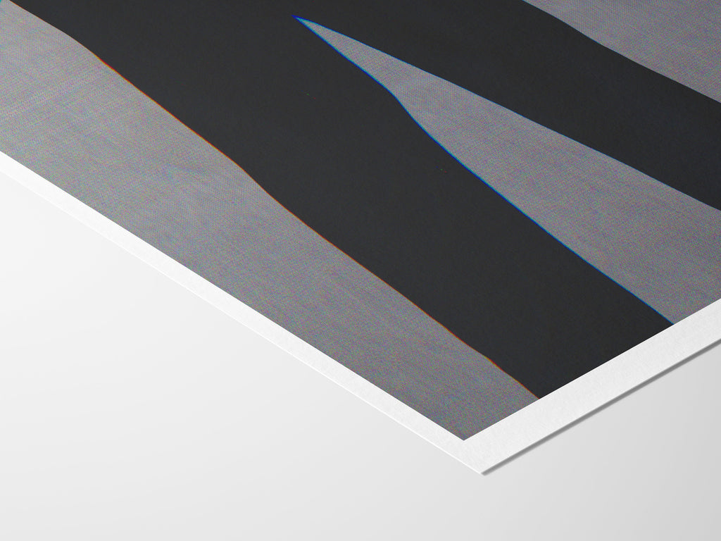 Stylish Black Suit Silhouette Art Print - Minimalist Elegant Decor for Contemporary Home or Office | Untitled (131) Giclée Print