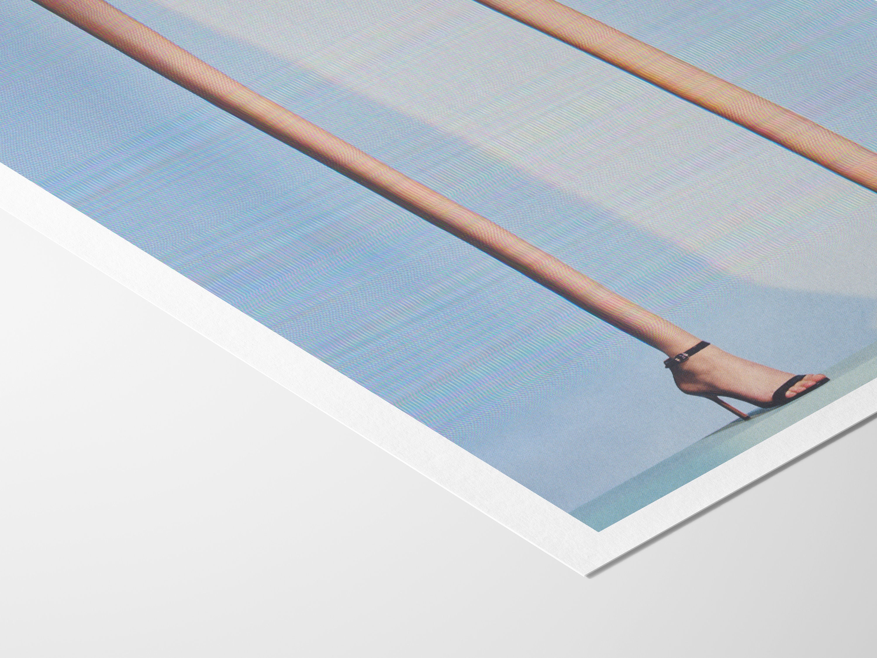 Surreal Altered Fashion Photograph - Unique High Heels Wall Art for Contemporary Home Decor | Untitled (145) Giclée Print