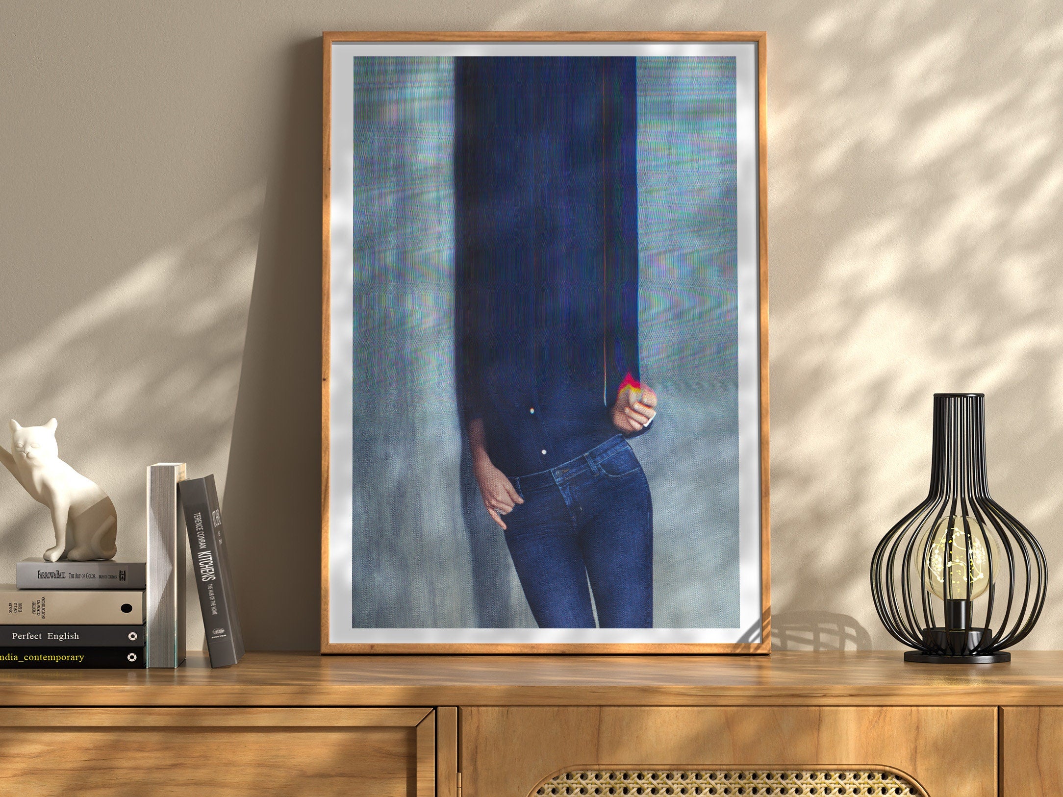 Surreal Altered Fashion Portrait Wall Art - Unique Digital Aesthetic Decor for Home or Office | Untitled (149) Giclée Print