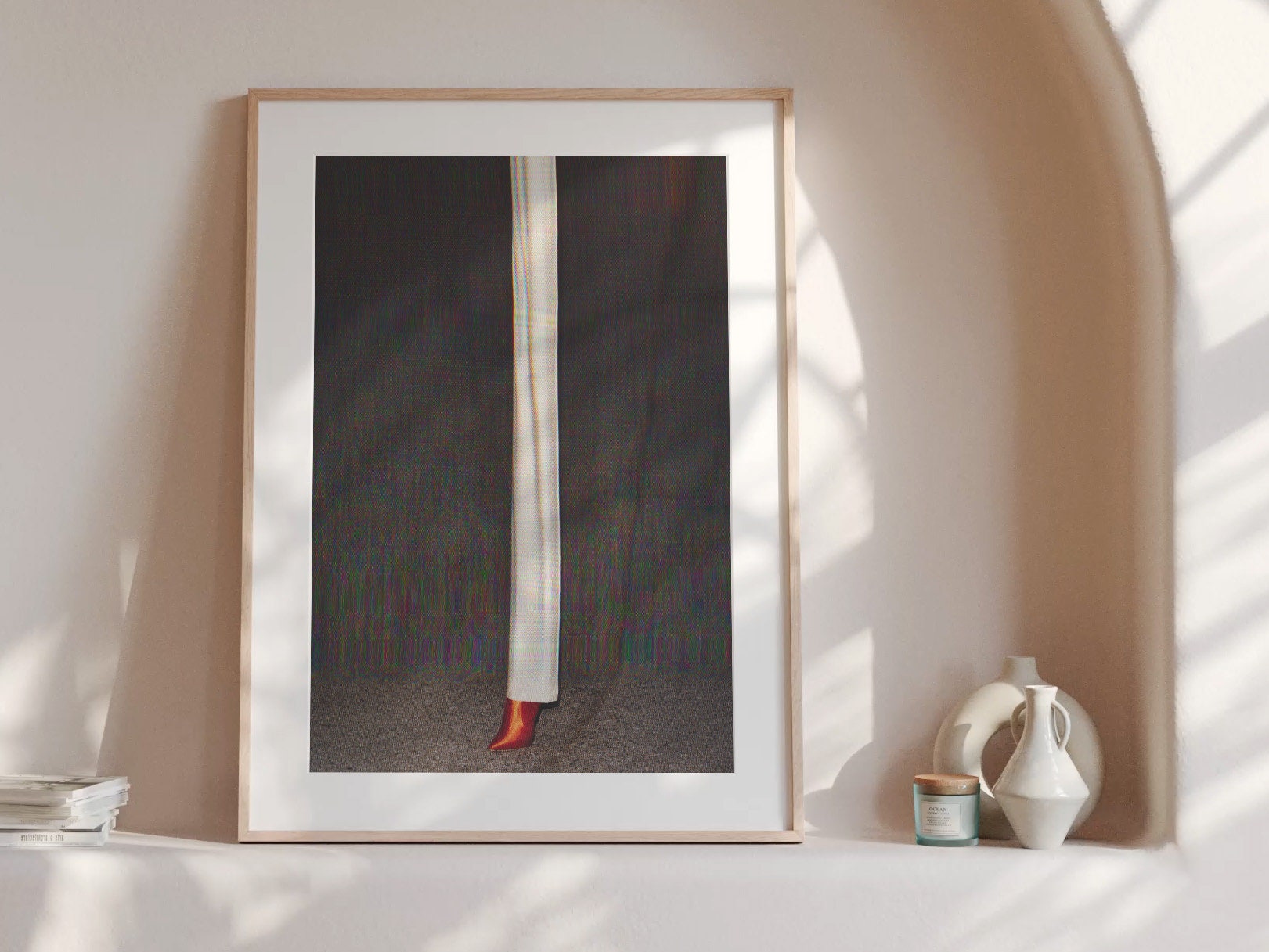 Surrealist Altered Fashion Photography Print - Unique High-Contrast Art for Modern Home Decor | Untitled (157) Giclée Print