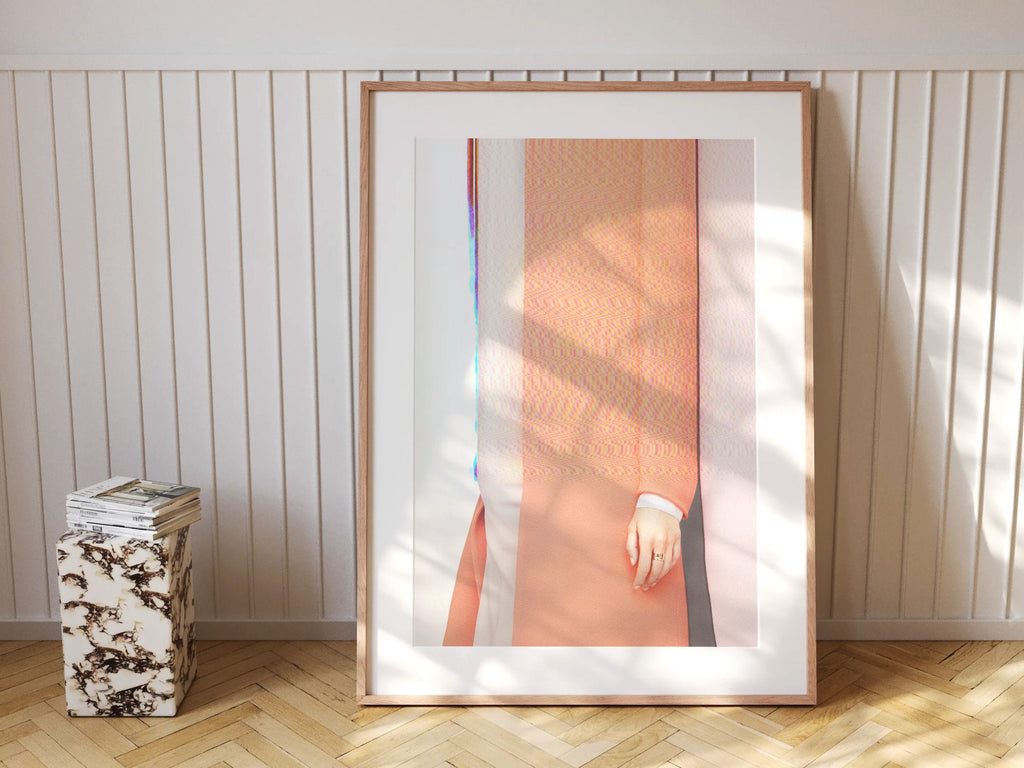 Dreamy Altered Fashion Portrait - Soft Color Palette for Contemporary Home Decor | Untitled (162) Giclée Print