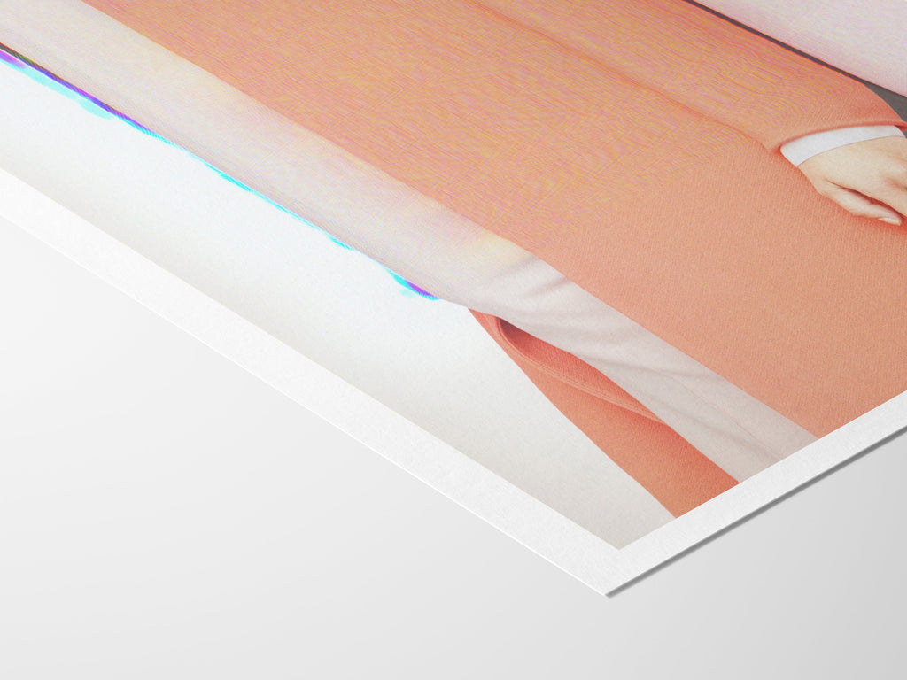 Dreamy Altered Fashion Portrait - Soft Color Palette for Contemporary Home Decor | Untitled (162) Giclée Print