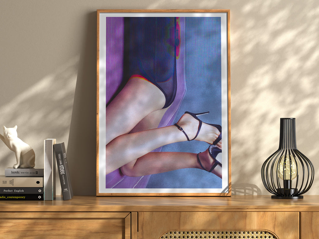 Sensual Abstract Fashion Photography Print - Modern Glamorous Wall Art for Bedroom, Living Room, Office Decor | Untitled (167) Giclée Print
