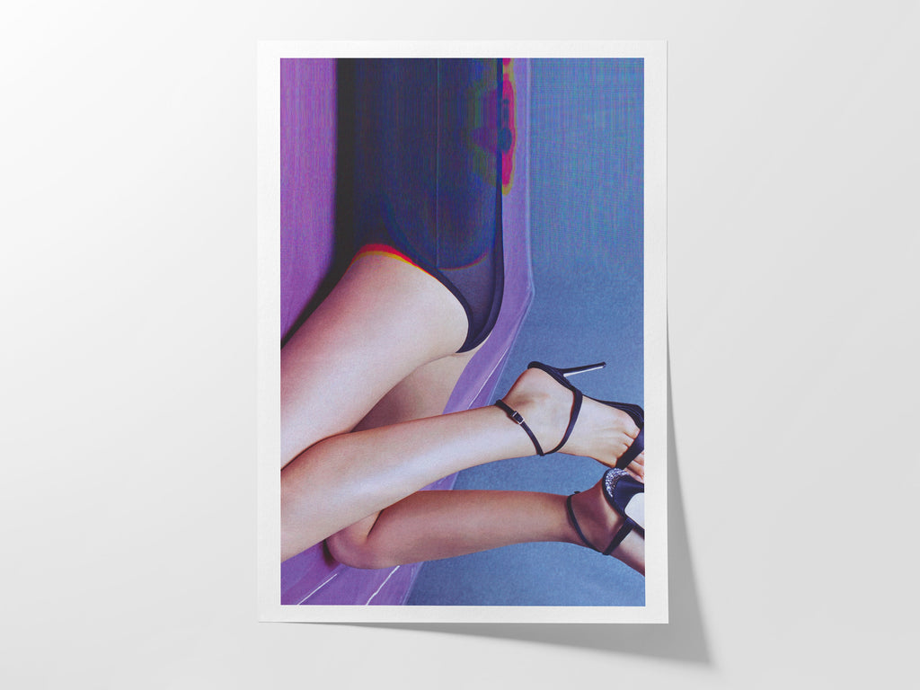 Sensual Abstract Fashion Photography Print - Modern Glamorous Wall Art for Bedroom, Living Room, Office Decor | Untitled (167) Giclée Print