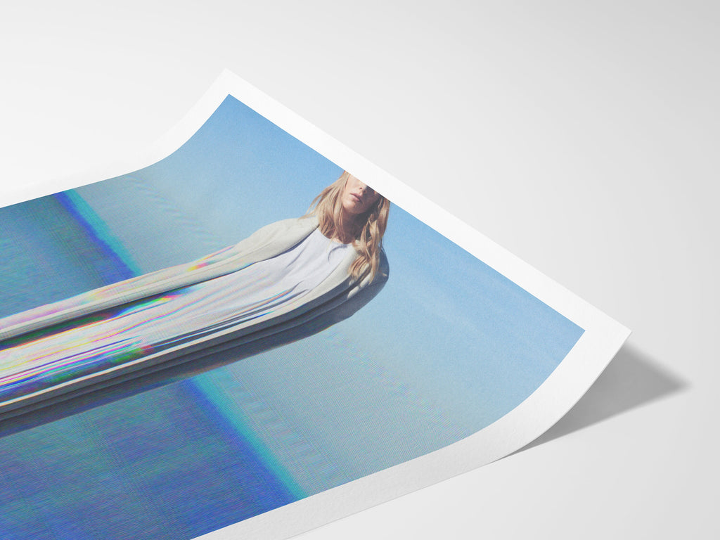 Surreal Altered Fashion Portrait Wall Art - Ethereal Minimalist Decor for Contemporary Living Spaces | Untitled (169) Giclée Print