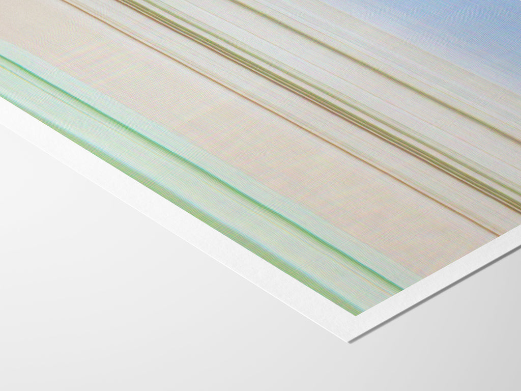 Surreal Minimalist Altered Fashion Portrait - Soft Pastel Abstract Wall Art for Contemporary Home Decor | Untitled (170) Giclée Print