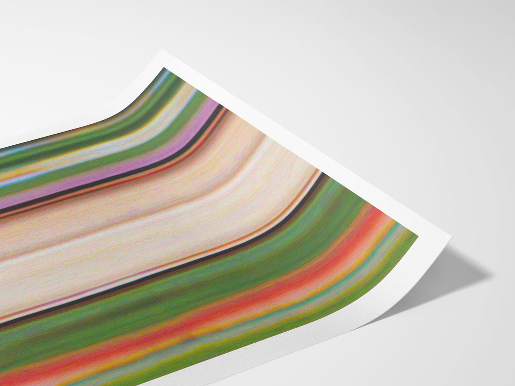 Woman Altered Portrait Photo Art - Cute Green Psychedelic Fashion Wall Decor for Living, Bedroom, Home, Office | Untitled (182) Giclée Print