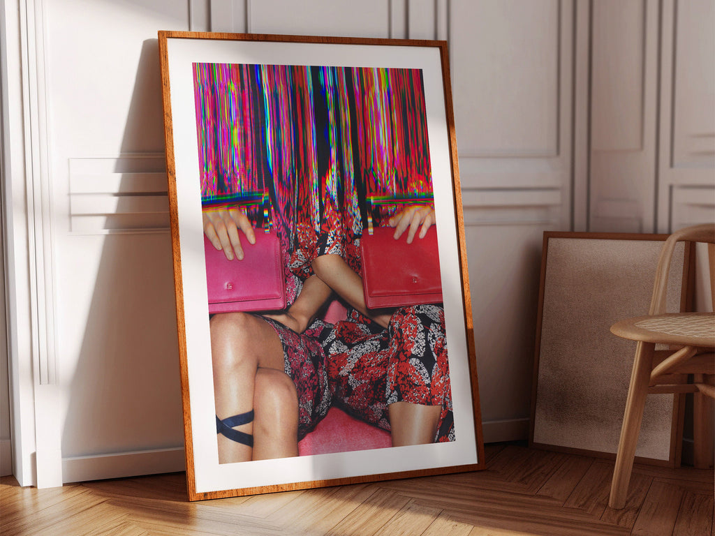 Surreal Altered Fashion Photography - Colorful Feminine Wall Art for Modern Home Decor | Untitled (189) Giclée Print