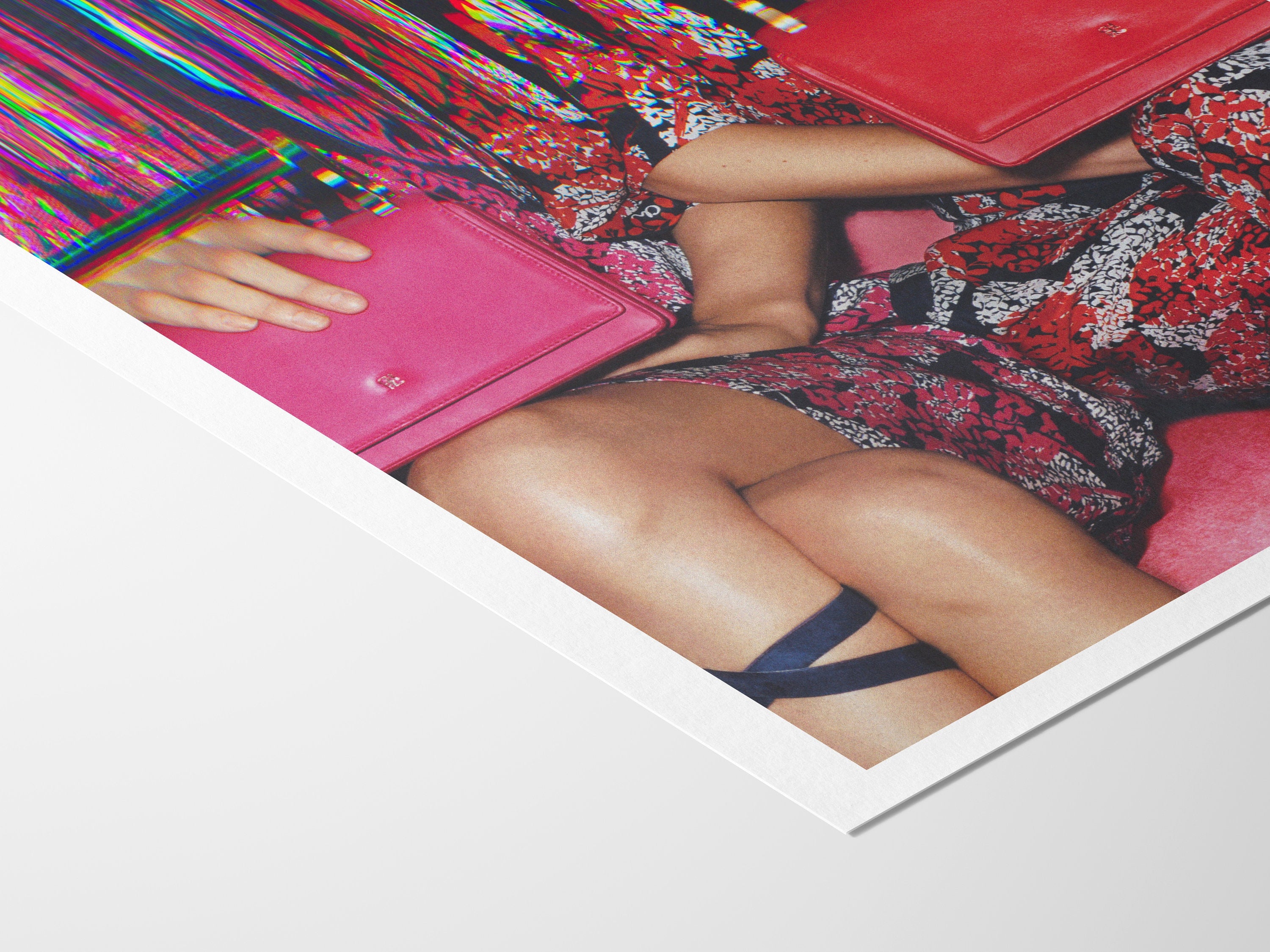 Surreal Altered Fashion Photography - Colorful Feminine Wall Art for Modern Home Decor | Untitled (189) Giclée Print