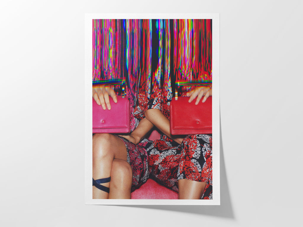 Surreal Altered Fashion Photography - Colorful Feminine Wall Art for Modern Home Decor | Untitled (189) Giclée Print