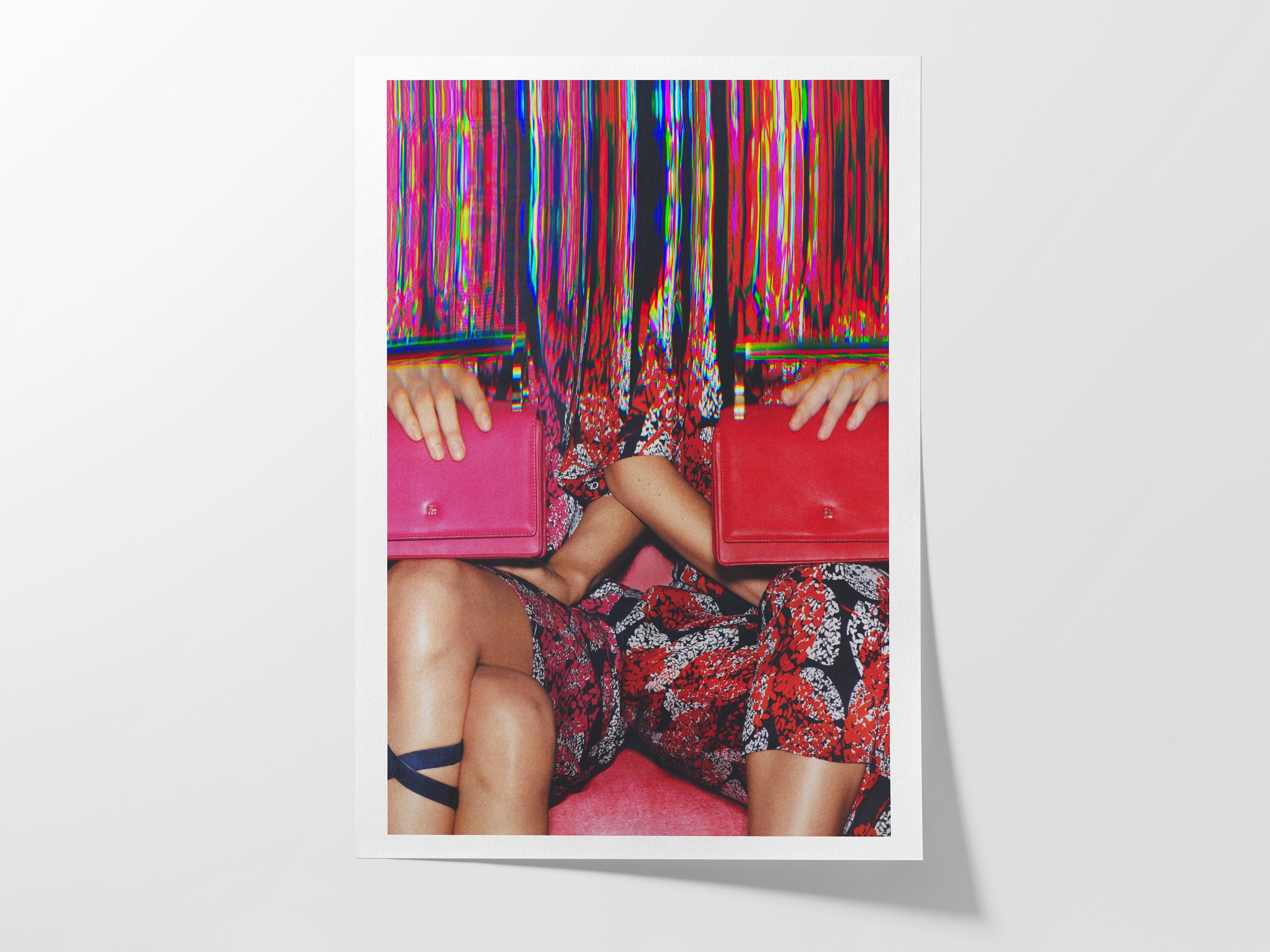 Surreal Altered Fashion Photography - Colorful Feminine Wall Art for Modern Home Decor | Untitled (189) Giclée Print