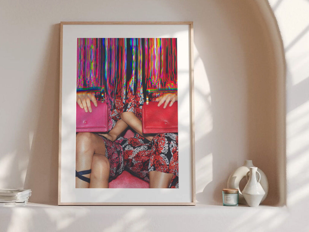 Surreal Altered Fashion Photography - Colorful Feminine Wall Art for Modern Home Decor | Untitled (189) Giclée Print