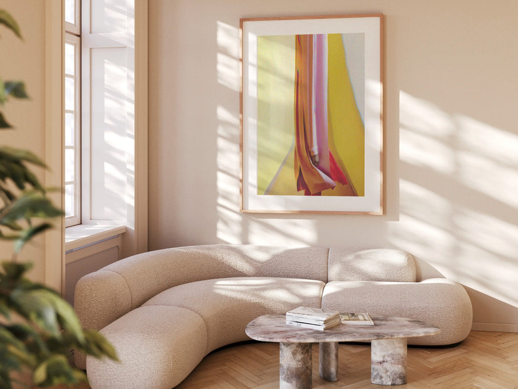 Altered Colorful African American Portrait Photo Art - Abstract Surreal Wall Decor for Home, Office, Apartment | Untitled (200) Giclée Print