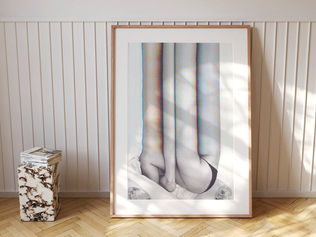 Surreal Altered Body Photography Art Print - Unique Minimalist Wall Decor for Home, Office, or Bedroom | Untitled (205) Giclée Print