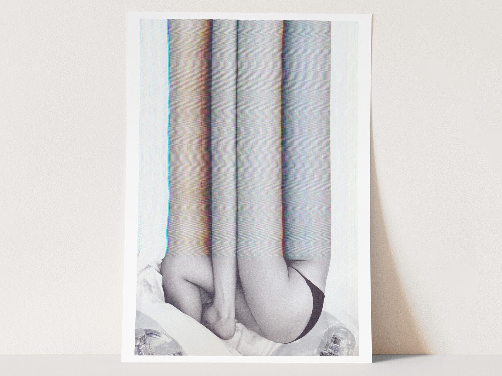 Surreal Altered Body Photography Art Print - Unique Minimalist Wall Decor for Home, Office, or Bedroom | Untitled (205) Giclée Print