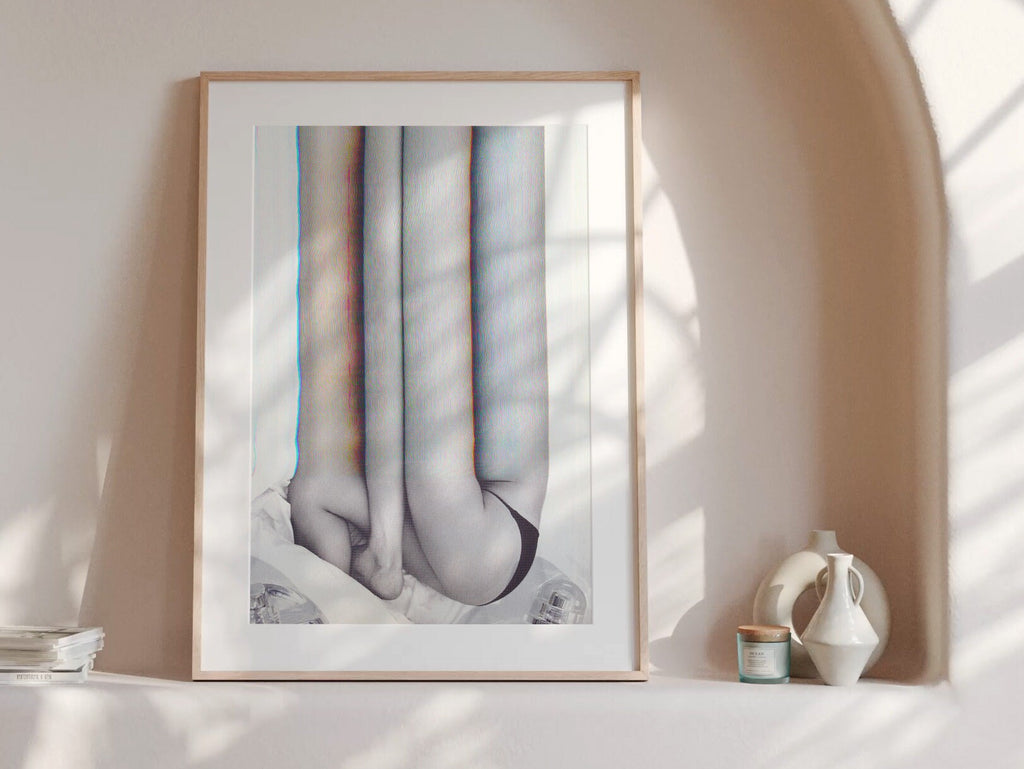Surreal Altered Body Photography Art Print - Unique Minimalist Wall Decor for Home, Office, or Bedroom | Untitled (205) Giclée Print