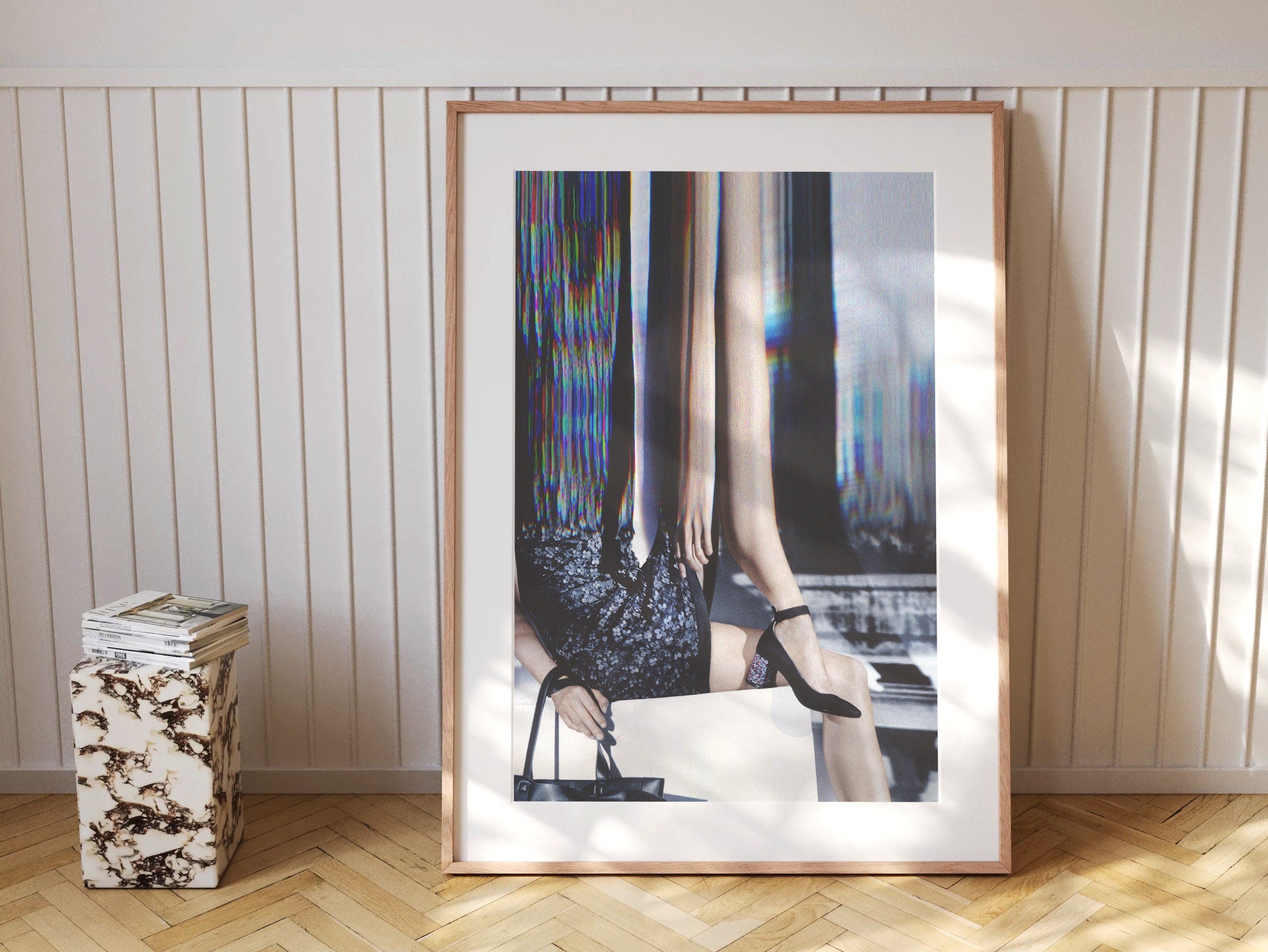 Surreal Altered Luxury Women's Fashion Photo - Elegant Glamorous Unique Wall Decor for Home, Office, Bedroom | Untitled (213) Giclée Print