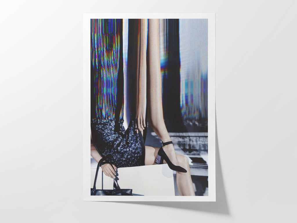 Surreal Altered Luxury Women's Fashion Photo - Elegant Glamorous Unique Wall Decor for Home, Office, Bedroom | Untitled (213) Giclée Print